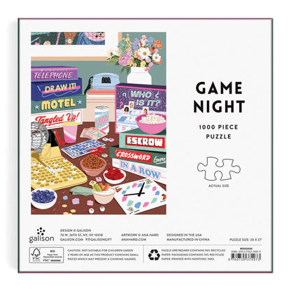 Puzzle - Game Night (1000 Piece)