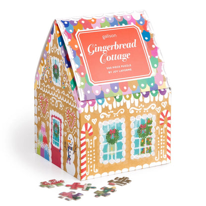 Puzzle - Joy Laforme Gingerbread Cottage (500 Piece)