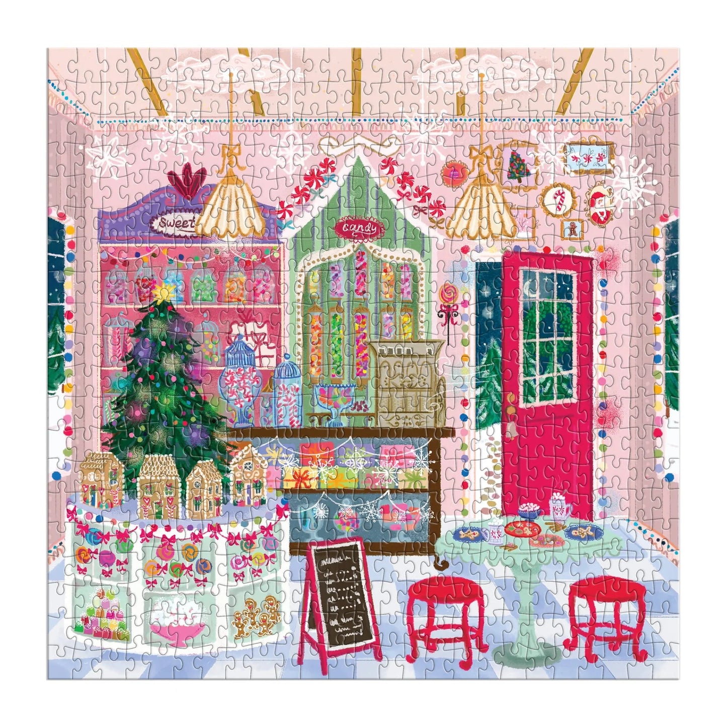 Puzzle - Joy Laforme Gingerbread Cottage (500 Piece)