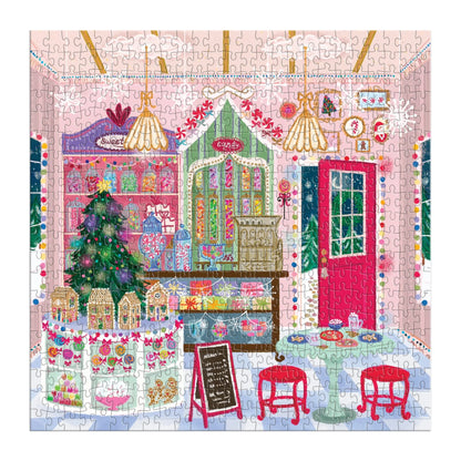 Puzzle - Joy Laforme Gingerbread Cottage (500 Piece)