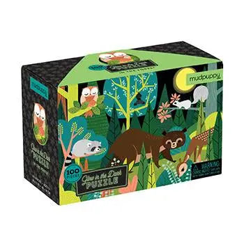Puzzle - In the Forest Glow in the Dark (100 Piece)