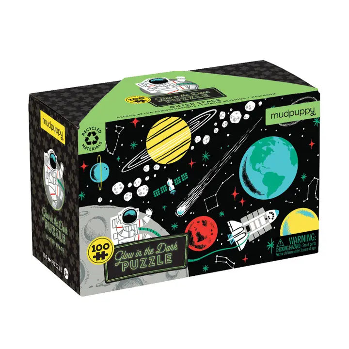 Puzzle - Outer Space Glow in the Dark (100 Piece)