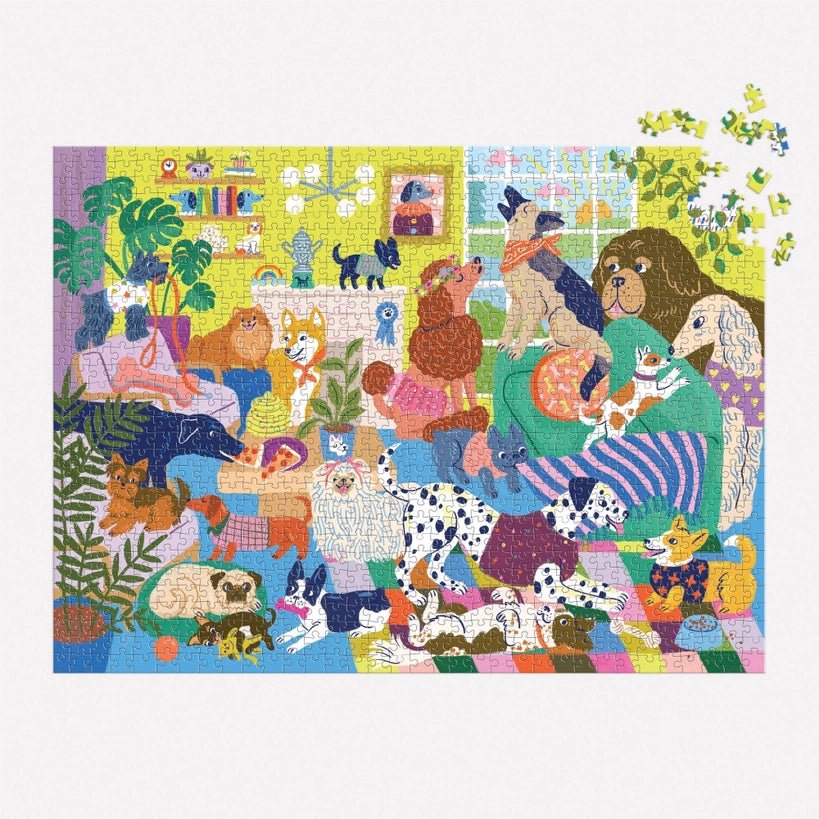 Puzzle - Good Dog Club (1000 Piece)