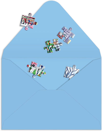 Greeting Card Puzzle - Christmas in the City