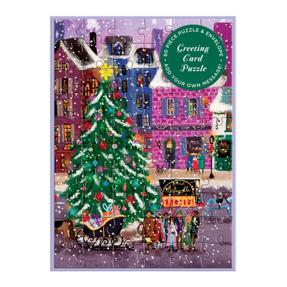 Greeting Card Puzzle - Joy Laforme Christmas Square