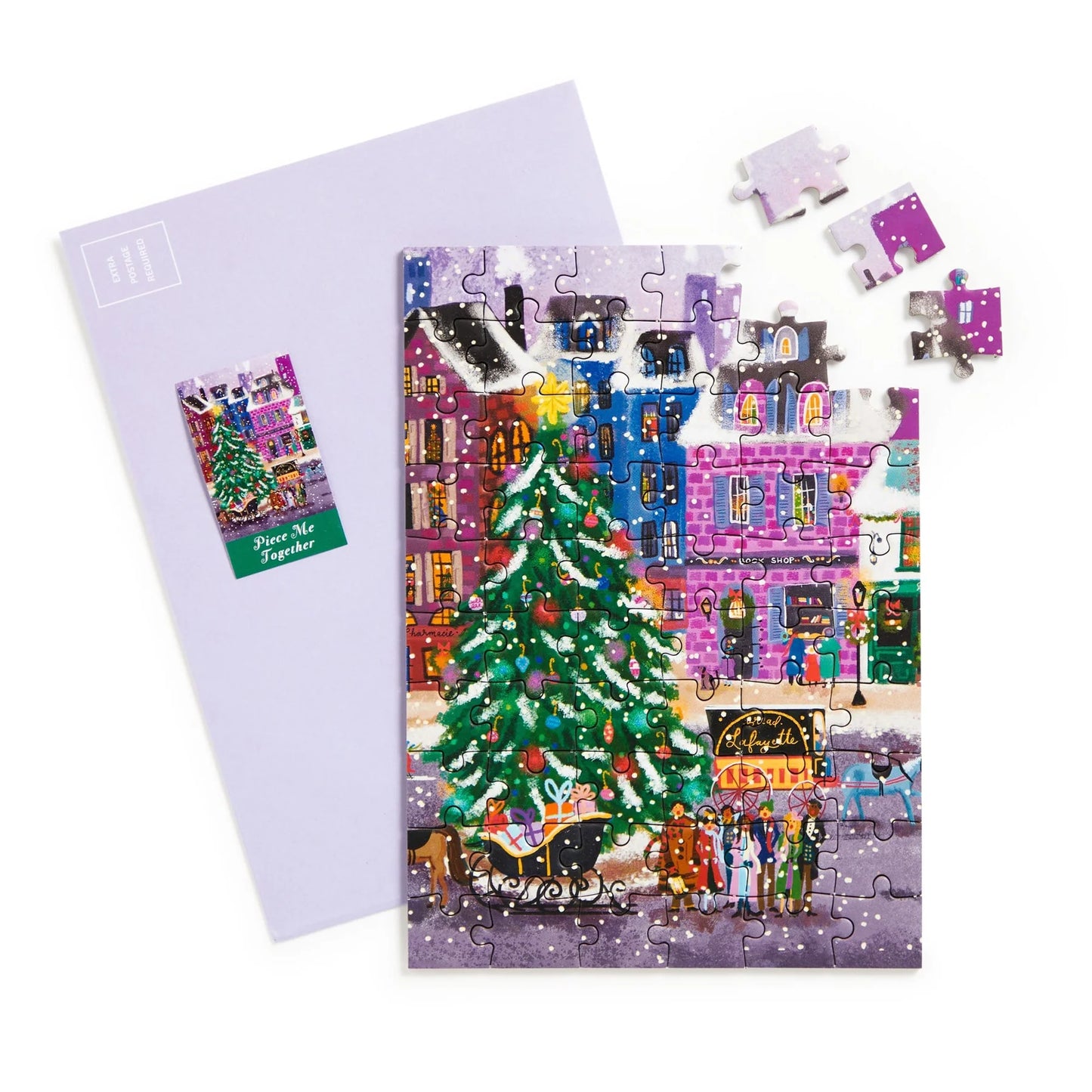 Greeting Card Puzzle - Joy Laforme Christmas Square