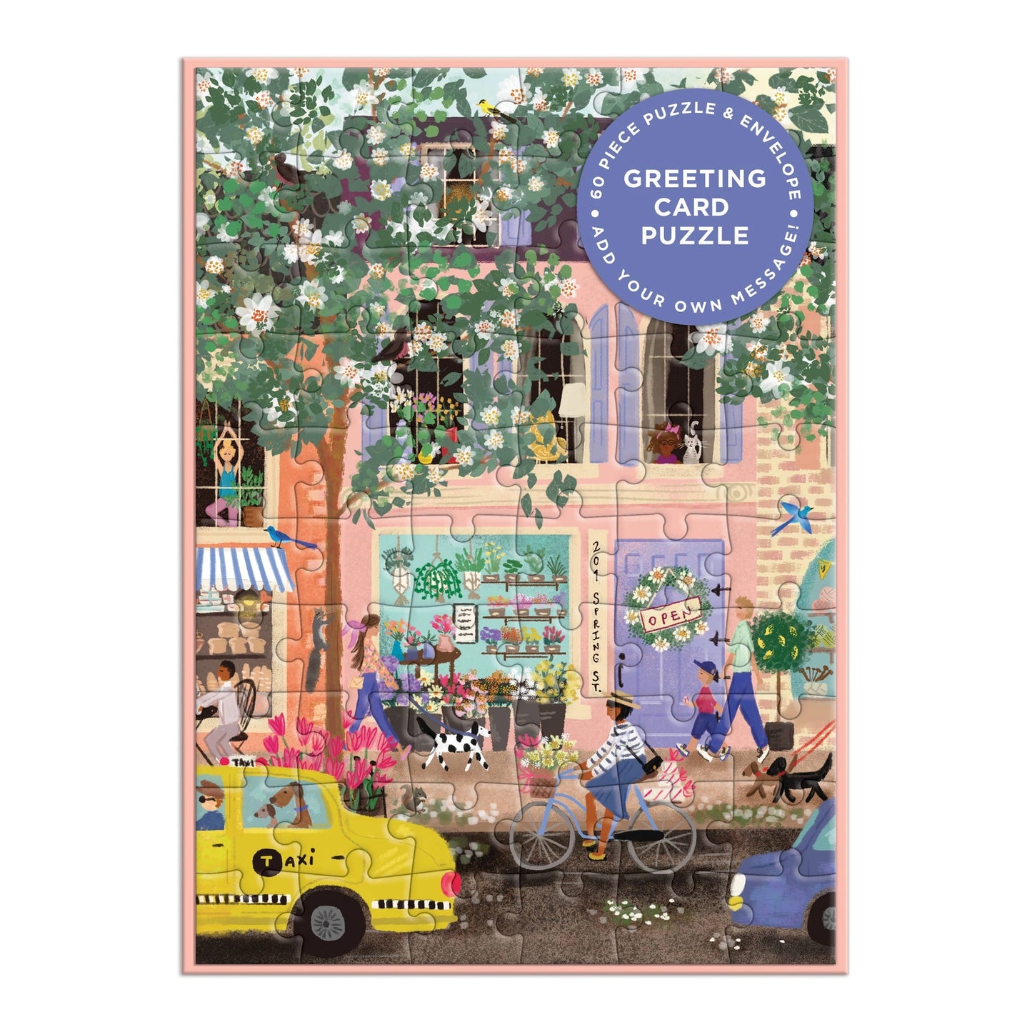 Greeting Card Puzzle - Joy Laforme Spring Street