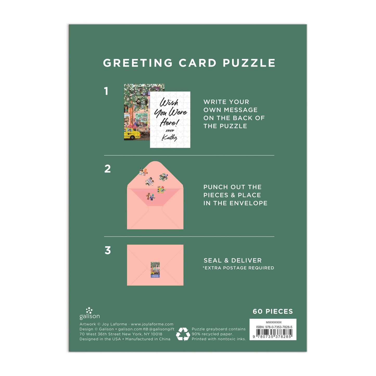 Greeting Card Puzzle - Joy Laforme Spring Street