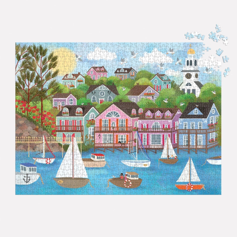 Puzzle - Joy Laforme Harbor By the Sea (1000 Piece)