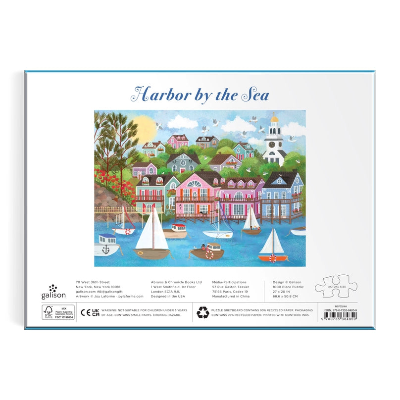Puzzle - Joy Laforme Harbor By the Sea (1000 Piece)