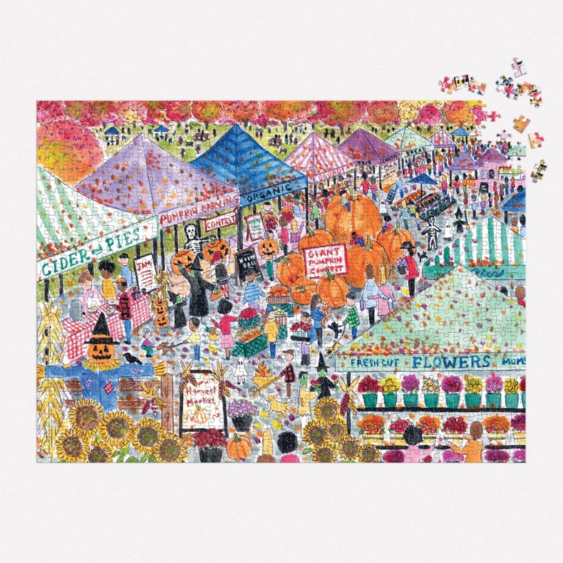 Puzzle - Michael Storrings Harvest Market (1000 Piece)