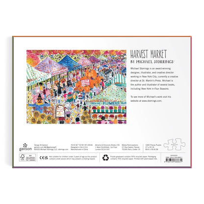 Puzzle - Michael Storrings Harvest Market (1000 Piece)