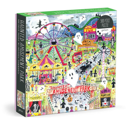 Puzzle - Michael Storrings Haunted Amusement Park  (500 Piece)