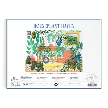 Puzzle - Houseplant Haven (1000 Piece Foil)