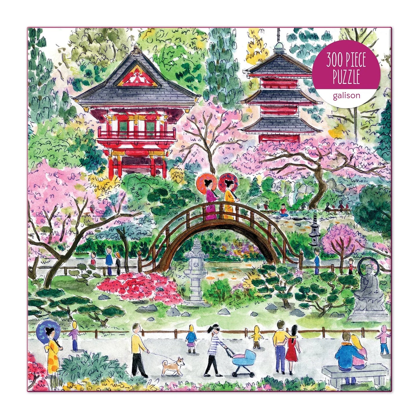 Puzzle - Michael Storrings Japanese Tea Garden (300 Piece)