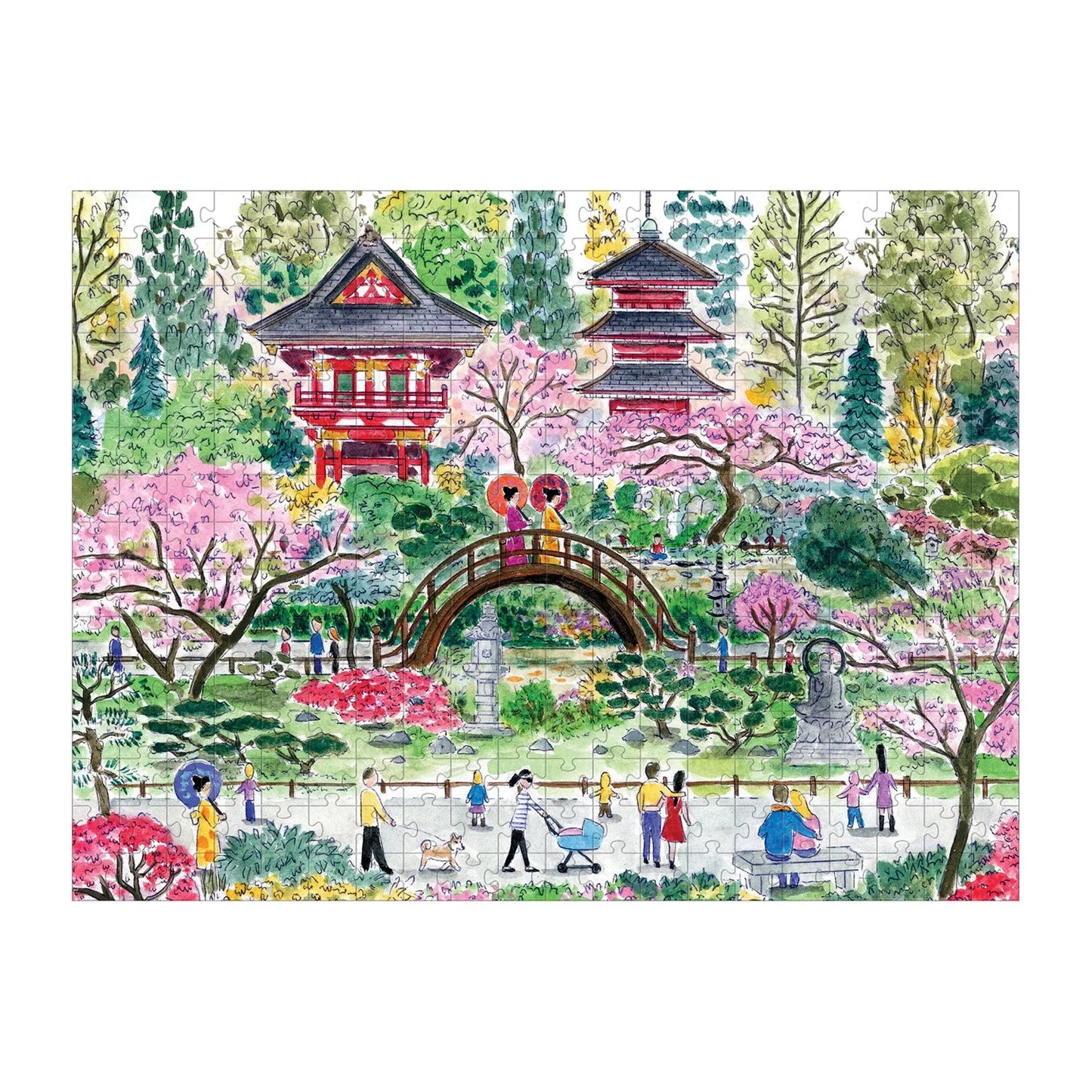 Puzzle - Michael Storrings Japanese Tea Garden (300 Piece)