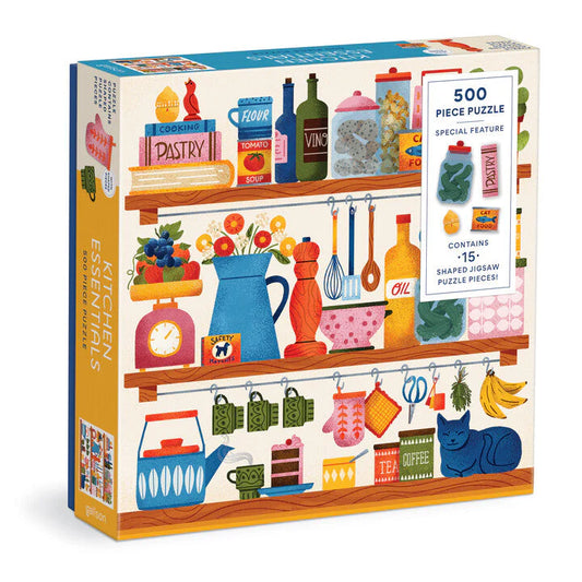 Puzzle - Kitchen Essentials (500 Shaped Pieces)