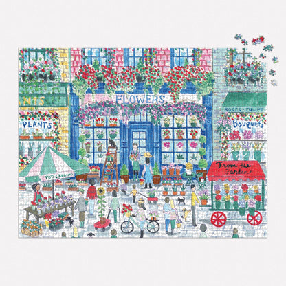 Puzzle - Michael Storrings Market in Bloom (2000 Piece)