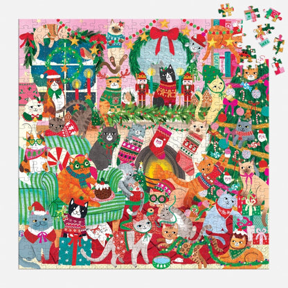 Puzzle - Merry Catmas! (500 Piece)