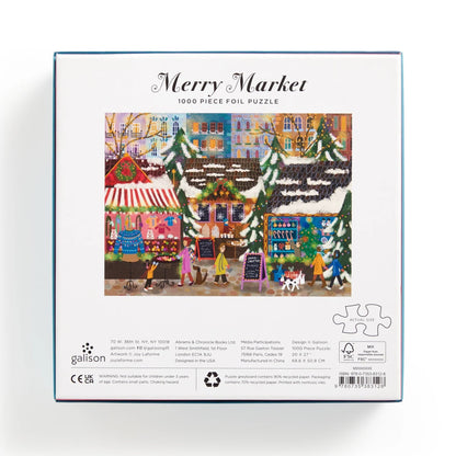 Puzzle - Joy Laforme Merry Market (1000 Piece Foil)