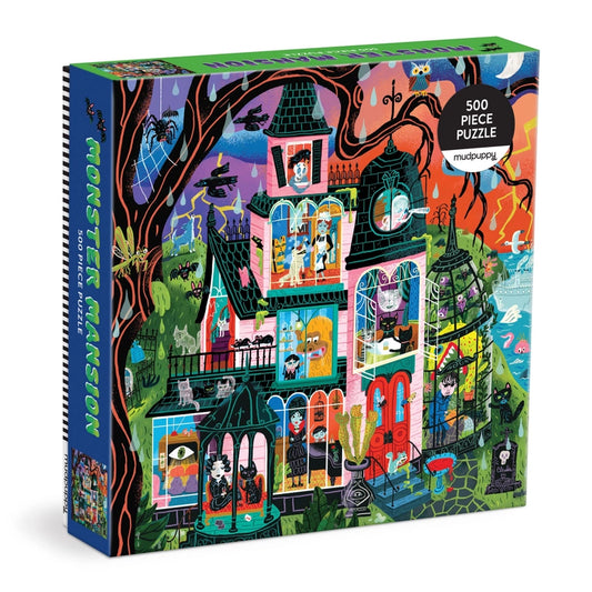 Puzzle - Monster Mansion (500 Piece)