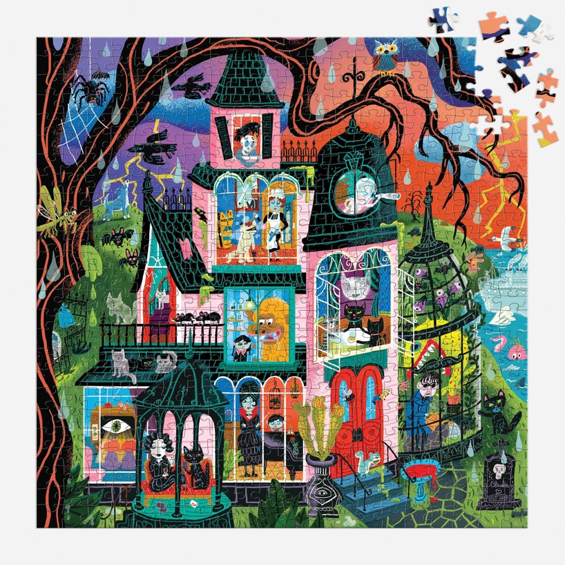 Puzzle - Monster Mansion (500 Piece)