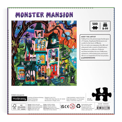 Puzzle - Monster Mansion (500 Piece)