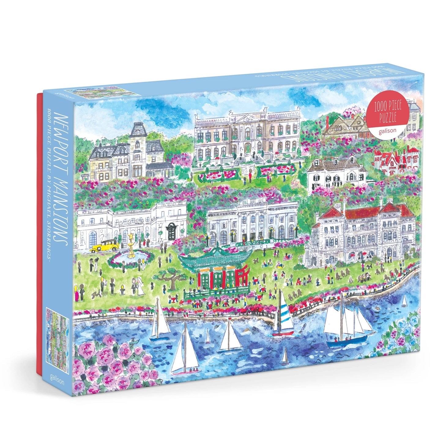 Puzzle - Michael Storrings Newport Mansions (1000 Piece)