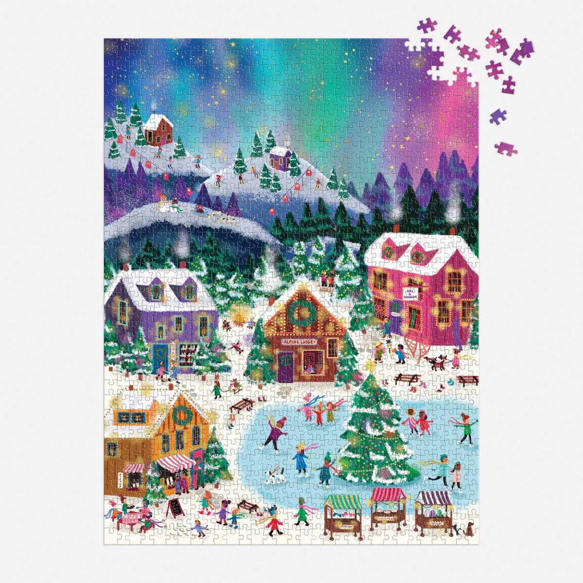 Puzzle - Joy Laforme Northern Lights (1000 Piece Foil)