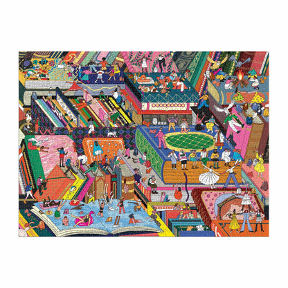 Puzzle - Novel Neighborhood (1000 Piece Foil)