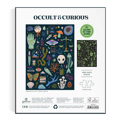 Puzzle - Occult and Curious (1000 Piece Glow in the Dark)