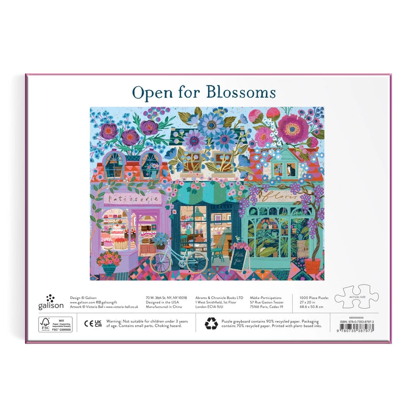 Puzzle - Victoria Ball Open For Blossoms (1000 Piece)