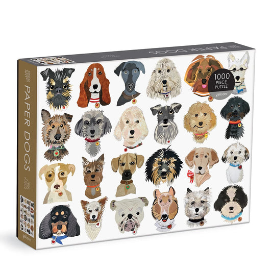 Puzzle - Paper Dogs (1000 Piece)