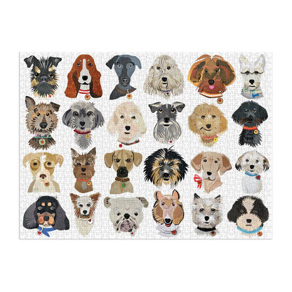 Puzzle - Paper Dogs (1000 Piece)