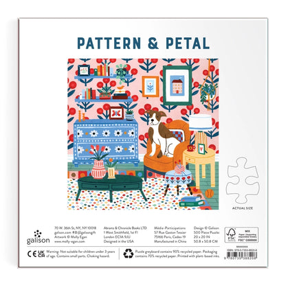 Puzzle - Pattern & Petal (500 Piece)