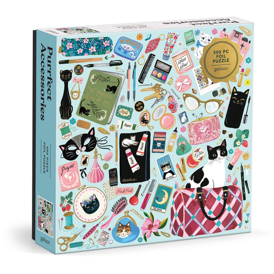 Puzzle - Purrfect Accessories (500 Piece Foil)