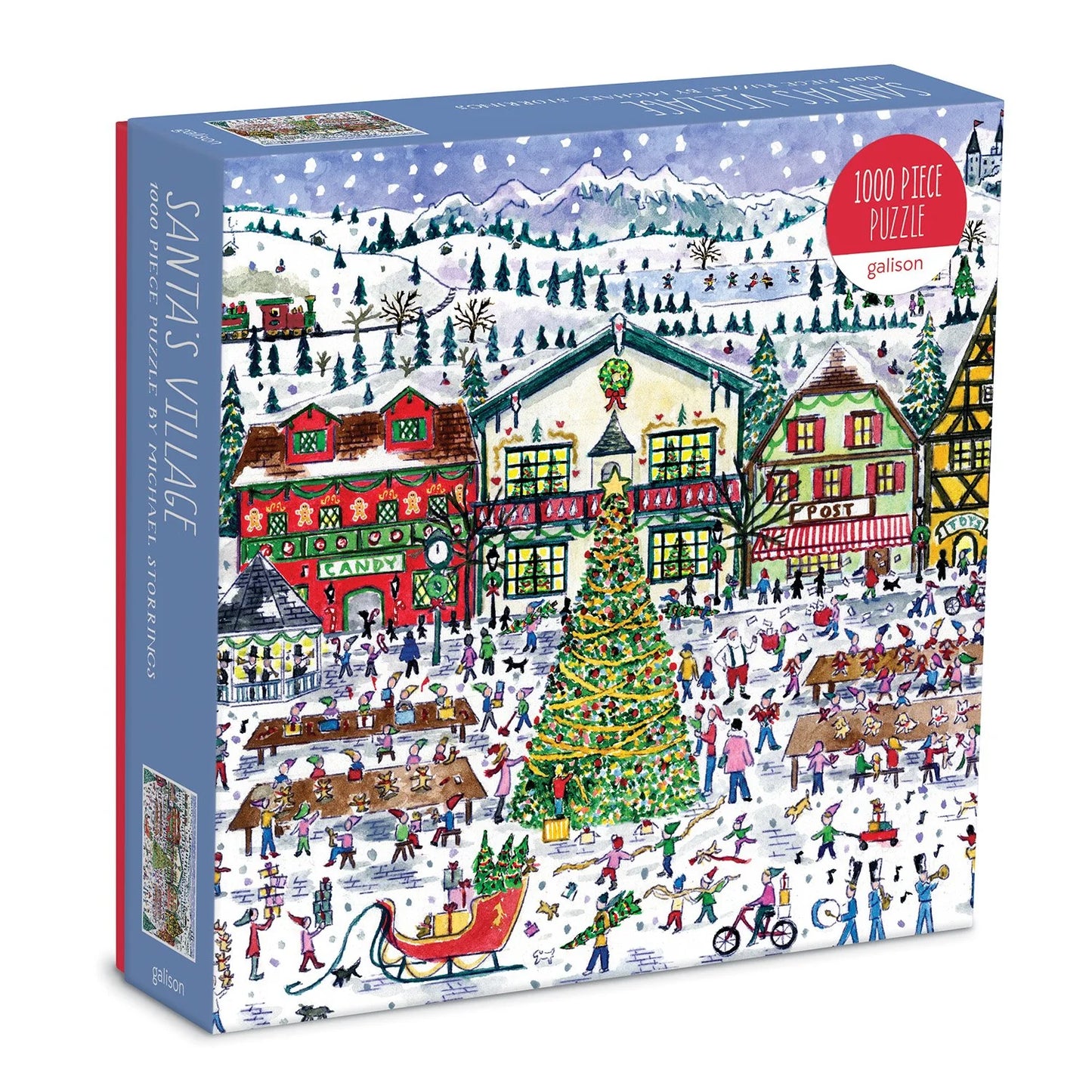 Puzzle - Michael Storrings Santa's Village (1000 Piece)