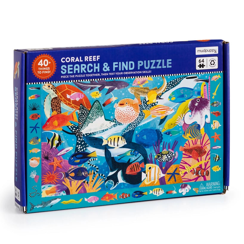 Puzzle - Coral Reef Search and Find (64 Piece)
