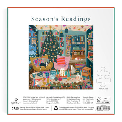 Puzzle - Season's Readings (500 Piece Foil)