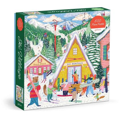 Puzzle - Ski Village (500 Piece)