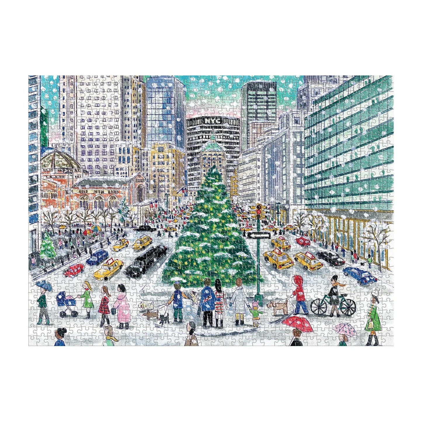 Puzzle - Michael Storrings Snowfall on Park Avenue (1000 Piece)