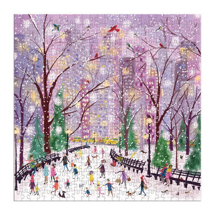 Puzzle - Snowy Night (500 Piece)