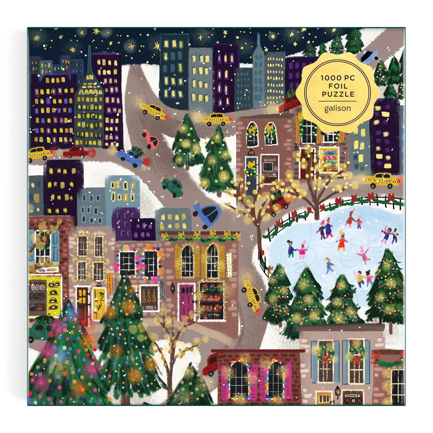 Puzzle - Joy Laforme Sparkling City (1000 Piece Foil)