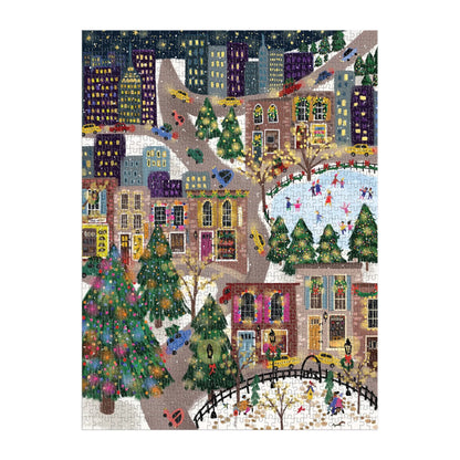 Puzzle - Joy Laforme Sparkling City (1000 Piece Foil)