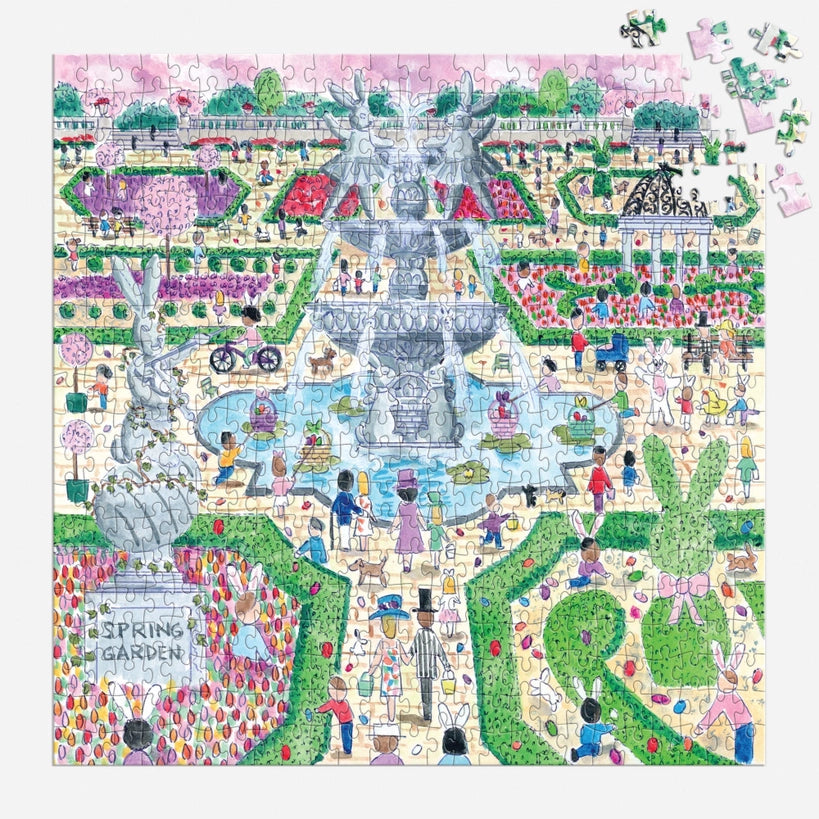 Puzzle - Michael Storrings Spring Egg Hunt (500 Piece)