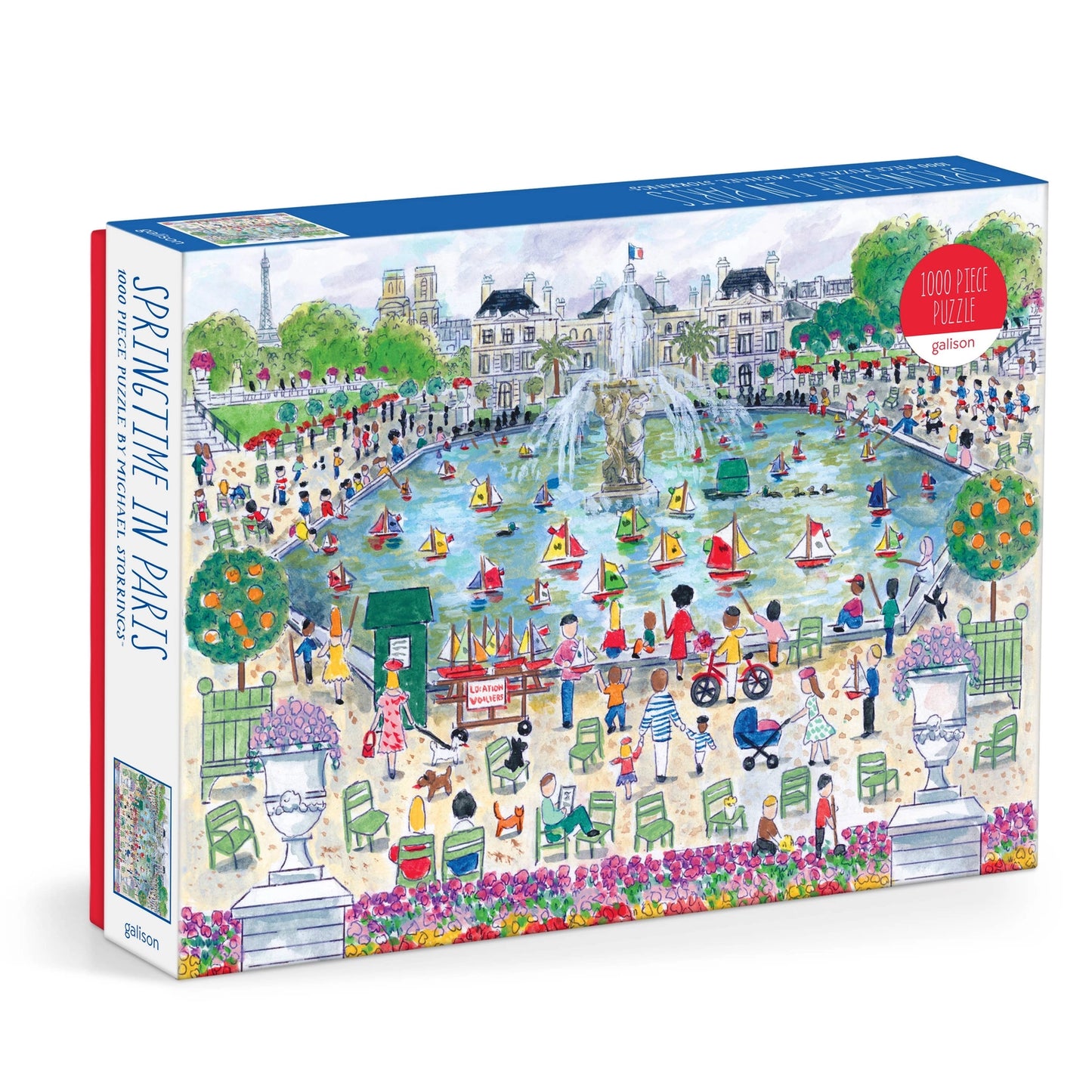 Puzzle - Michael Storrings Springtime in Paris (1000 Piece)