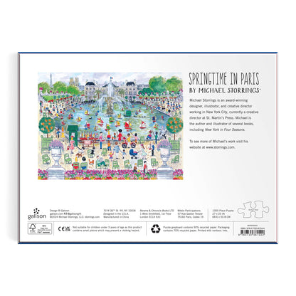 Puzzle - Michael Storrings Springtime in Paris (1000 Piece)