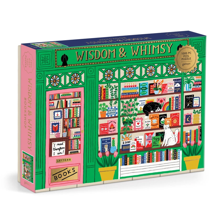 Puzzle - Wisdom & Whimsy Bookshop (1000 Piece)