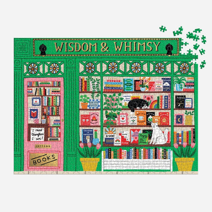 Puzzle - Wisdom & Whimsy Bookshop (1000 Piece)