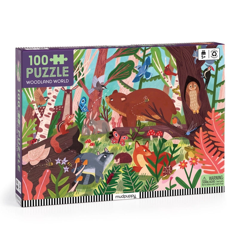 Puzzle - Woodland World (100 Piece)